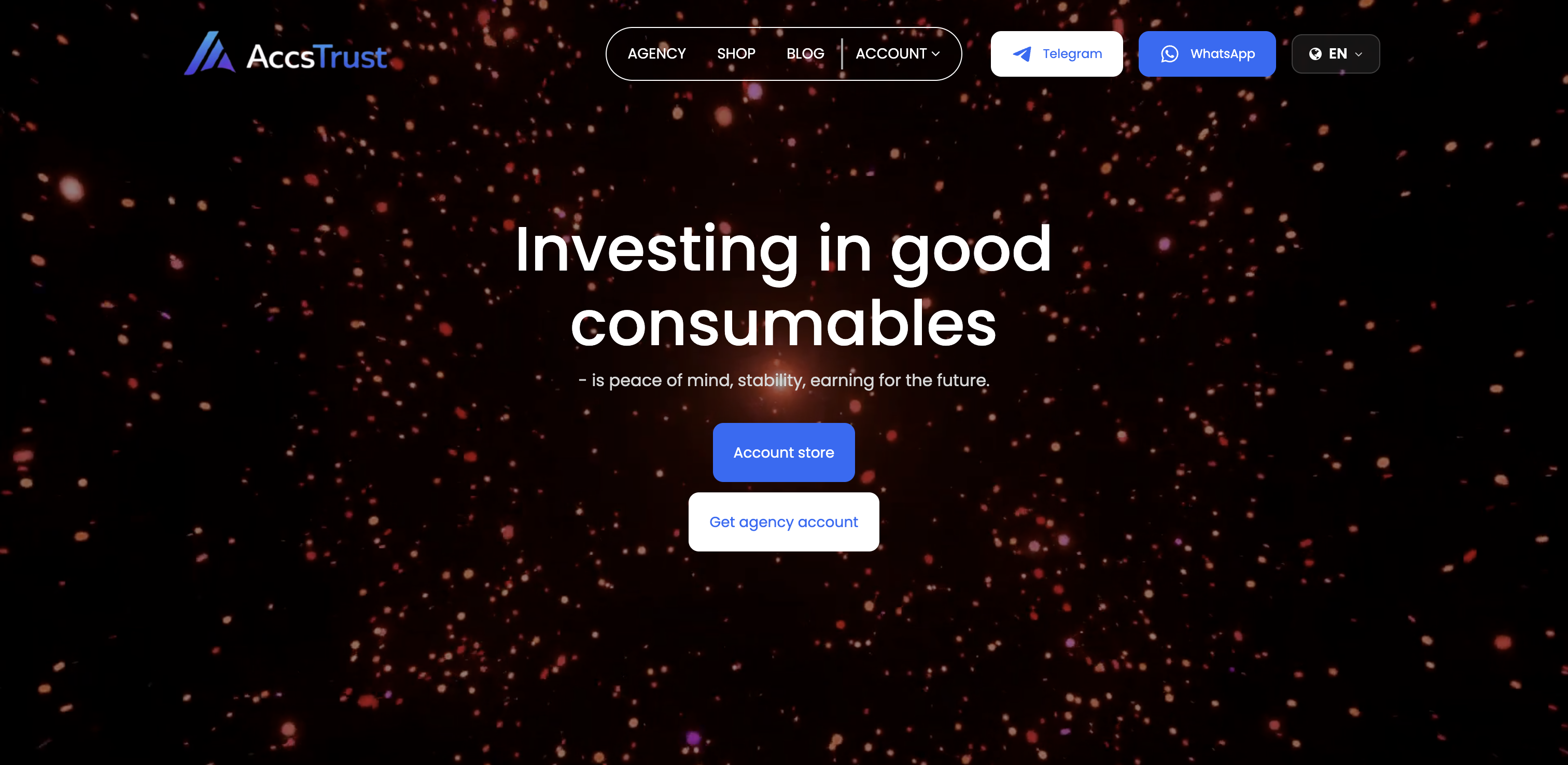 AccsTrust.com screenshot 2