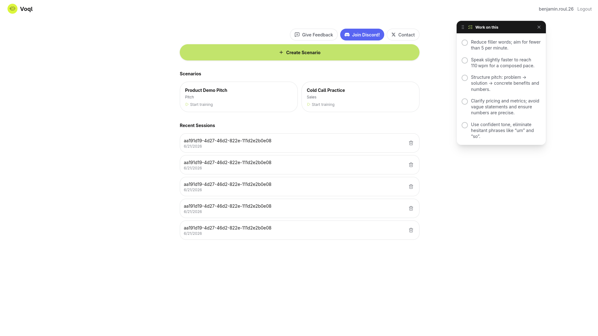 Voql FREE screenshot 2