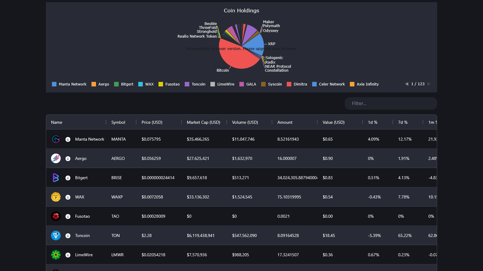 CoinSyncer screenshot 2